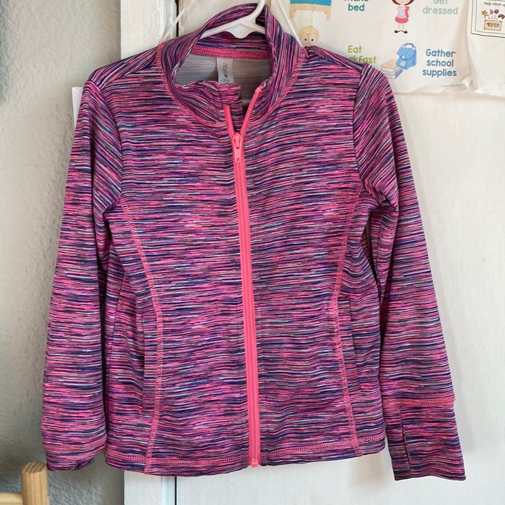 Girls Ideology Sports thin Zip Up jacket 4T
